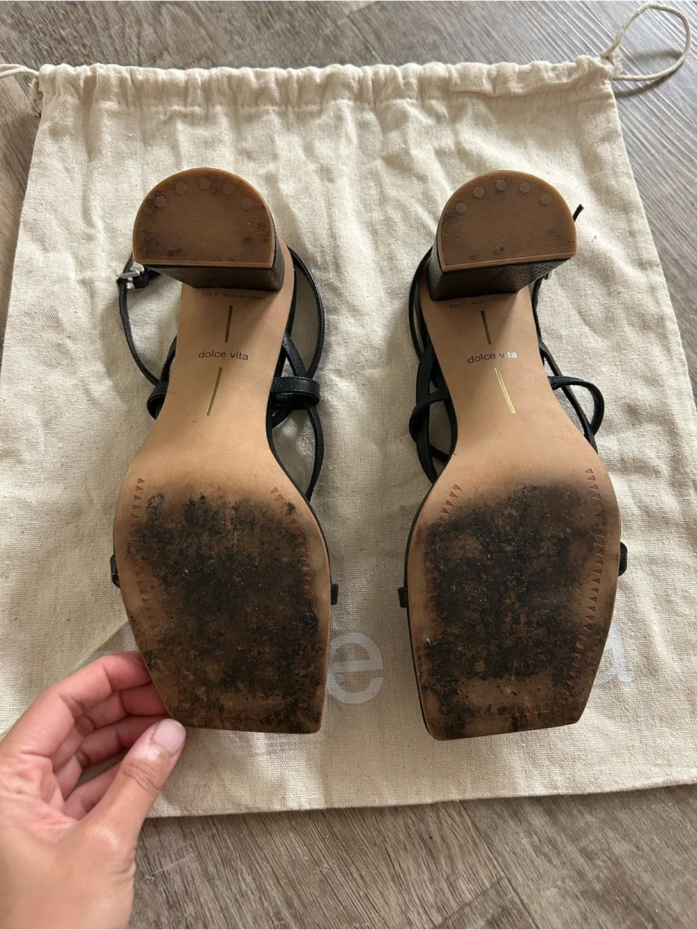 Dolce Vita Paroo Black Heel